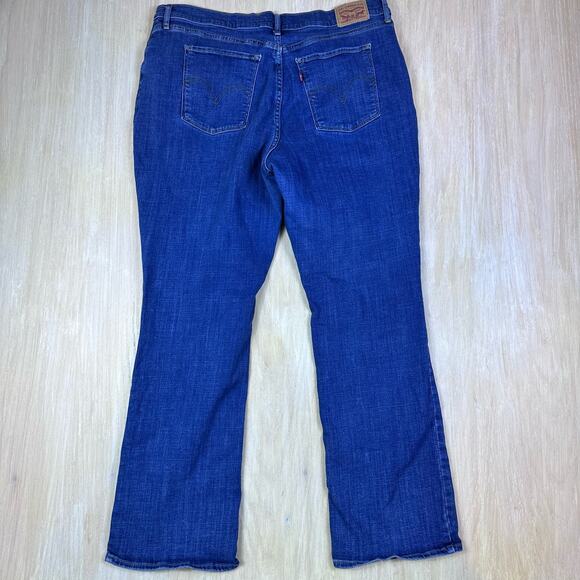 Levi's Classic Bootcut High Rise Western Classic Everyday Casual Denim Jeans 34 - Picture 5 of 15